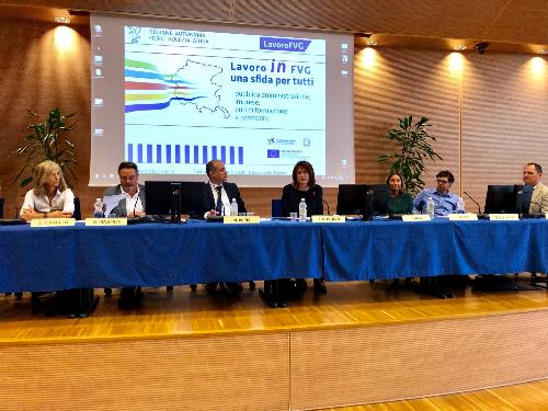 L'assessore Rosolen al convegno a Udine "Lavoro in FVG"