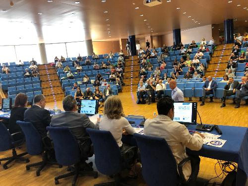 La platea del convegno