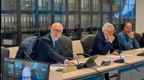 L'intervento dell'assessore regionale alla Salute Riccardo Riccardi nel corso della seduta del Cal svoltasi oggi a Udine