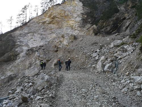 Sopralluogo del Vvcegovernatore Riccardi in Val Dogna 