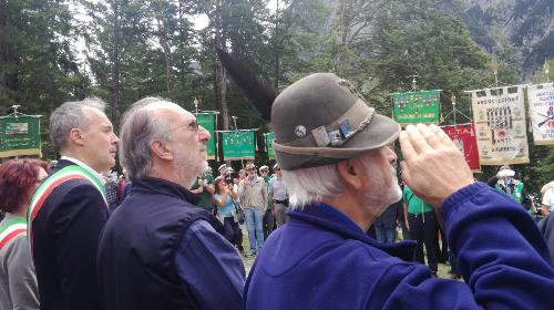 Riccardi e il sindaco di Malborghetto Boris Preschern