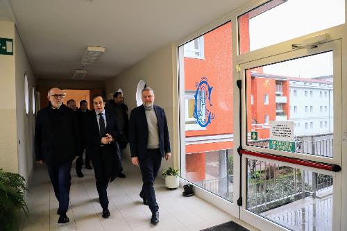 La visita dell'assessore regionale alla Salute Riccardi alla Asp di Tarcento