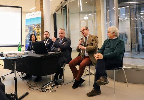 Un momento dell'incontro svoltosi oggi ad Aquileia