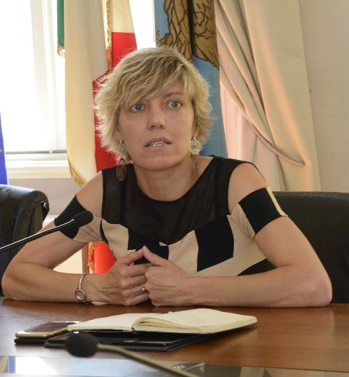 L'assessore regionale alle Finanze Barbara Zilli  