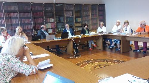 La riunione tra il vicegovernatore con delega alla Salute, Riccardo Riccardi, e le parti sociali sulle strutture per non autosufficienti di Trieste.