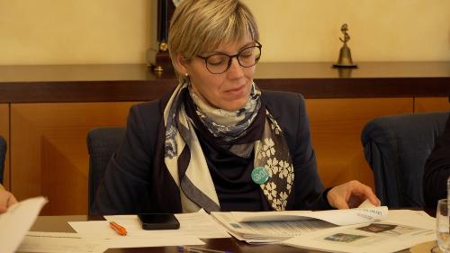 L'assessore Barbara Zilli al tavolo di coordinamento di GO!2025