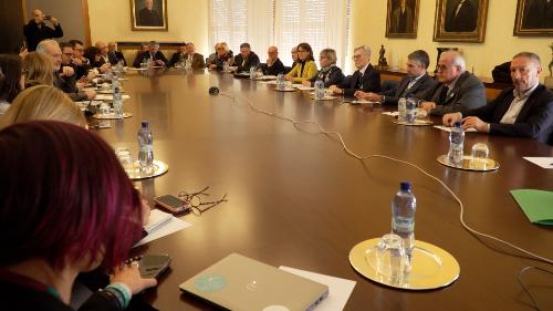 L'assessore Barbara Zilli al tavolo di coordinamento di GO!2025