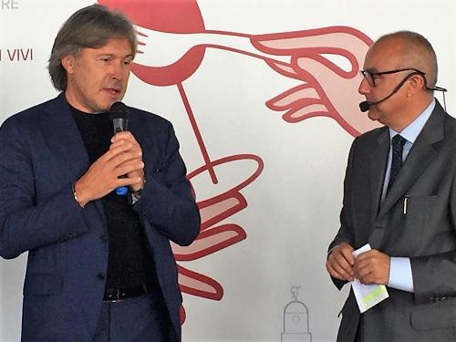 L'intervento dell'assessore regionale al Turismo, Sergio Emidio Bini, a Friuli Doc durante la presentazione della "Guida de la Repubblica ai Sapori e ai Piaceri del Friuli Venezia Giulia 2020".