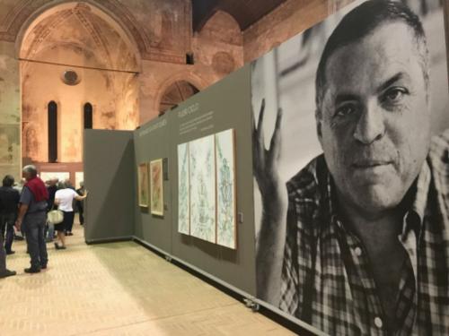 La mostra "Tonino Cragnolini 1937-2014. Evocazioni storiche in Friuli" realizzata dalla Triennale Europea dell'Incisione nella chiesa di San Francesco - Udine, 20 settembre 2019