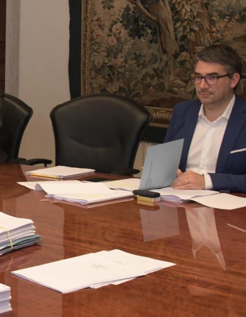 L'assessore regionale alla Sicurezza Pierpaolo Roberti