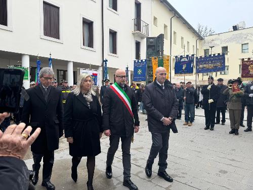 L'assessore regionale Cristina Amirante alle celebrazioni del Giorno del Ricordo a Pordenone