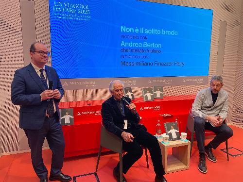 Il vicegovernatore Mario Anzil A Milano per la presentazione degli eventi di Go!2025.
