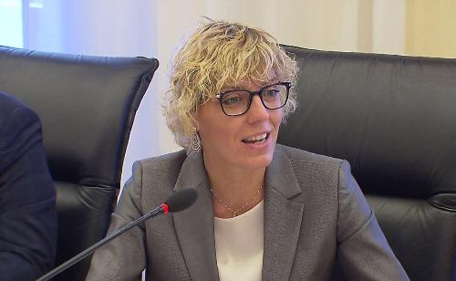 L'assessore regionale alle Finanze Barbara Zilli