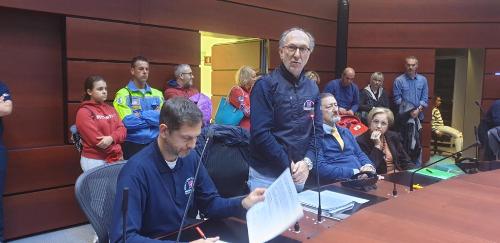 Il vicegovernatore Riccardi all'open day della Protezione civile nella sede operativa di Palmanova