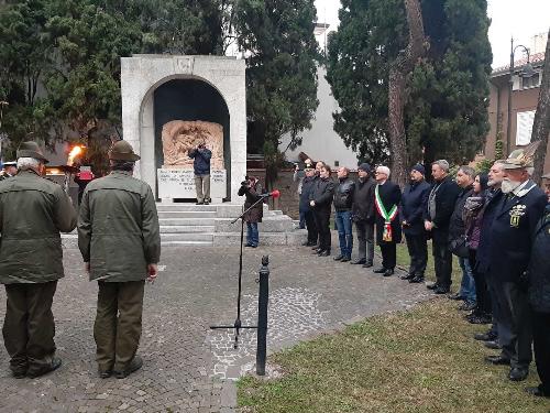 La cerimonia di Monfalcone dedicata ai caduti 