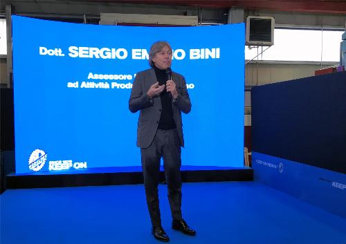 L'assessore regionale Sergio Emidio Bini