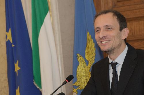 Il governatore del FVG Massimiliano Fedriga