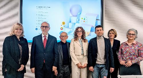 L'assessore Riccardi (secondo da sinistra)
