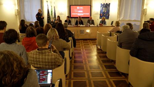 L'assessore Riccardi nel corso del suo intervento