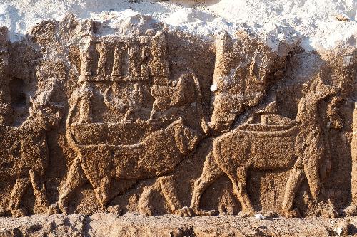 Faida (Kurdistan iracheno) - Rilievo 9, VIII-VII sec. a.C. 