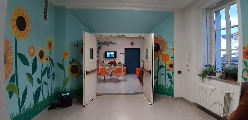 La Sala Unione nel reparto di Geriatria al Maggiore di Trieste 