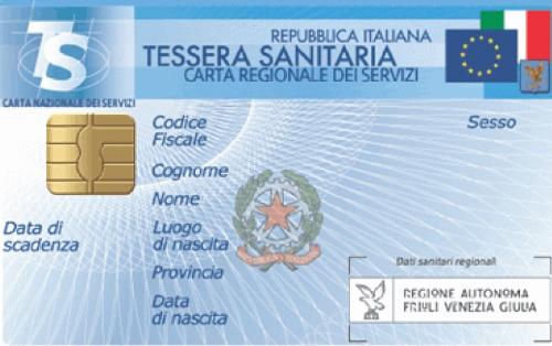 La Tessera sanitaria-Carta regionale dei servizi (TS-CRS) del Friuli Venezia Giulia 