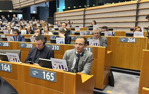 ll Governatore Fedriga a Bruxelles