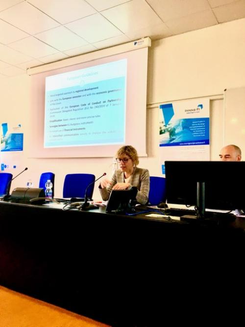 L'assessore regionale Zilli a Friuli Innovazione a Udine. 