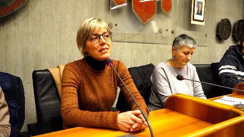 L'assessore Zilli nel corso del suo intervento