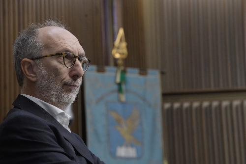 Il vicegovernatore del Friuli Venezia Giulia con delega alla Salute e alla Protezione civile, Riccardo Riccardi, in una foto d'archivio
