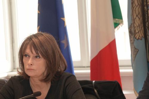 L'assessore regionale al lavoro Alessia Rosolen, in una foto d'archivio