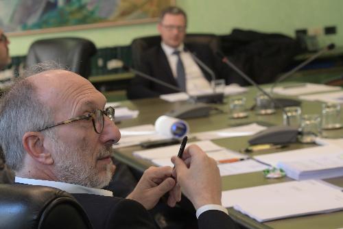 Il vicegovernatore del Friuli Venezia Giulia con delega alla Salute e alla Protezione civile, Riccardo Riccardi, in una foto d'archivio
