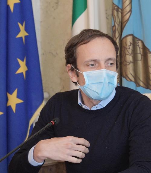 Il governatore del Friuli Venezia Giulia Massimiliano Fedriga