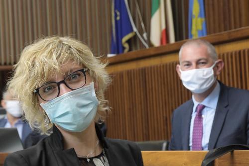 L'assessore regionale alle Finanze Barbara Zilli