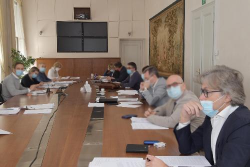 L'assessore regionale alle Attività produttive e Turismo Sergio Emidio Bini, in Giunta regionale