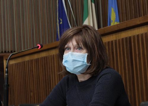 L'assessore regionale alla Ricerca Alessia Rosolen