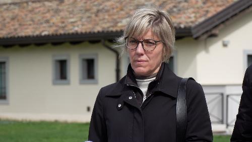 L'assessore regionale alle finanze Barbara Zili ad Aquileia