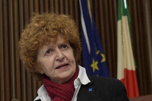 L'assessore regionale alla Cultura e allo Sport Tiziana Gibelli