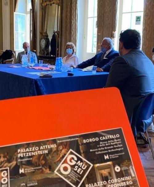 L'assessore regionale alla Cultura Tiziana Gibelli al centro nella foto