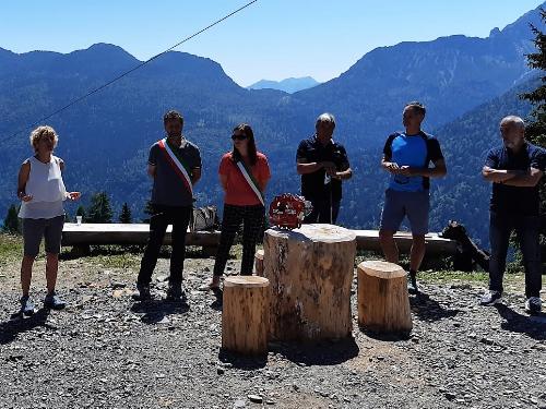 L'intervento dell'assessore regionale alle Finanze Barbara Zilli alla cerimonia di inaugurazione della Zipline a Sauris