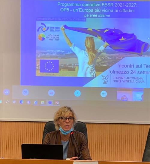 L'assessore regionale alle Finanze Barbara Zilli