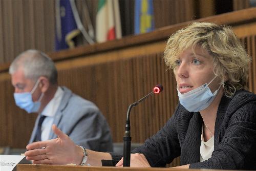 L'assessore regionale alle Finanze del Friuli Venezia Giulia, Barbara Zilli