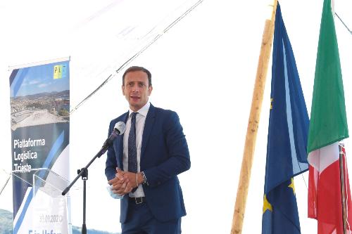 L'intervento del governatore Fedriga all'inaugurazione della Piattaforma logistica di Trieste