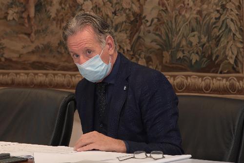 L'assessore regionale alla Difesa dell'ambiente Fabio Scoccimarro, in una foto d'archivio