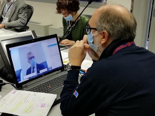 Il vicegovernatore del Friuli Venezia Giulia con delega alla Salute Riccardo Riccardi  in una foto d'archivio