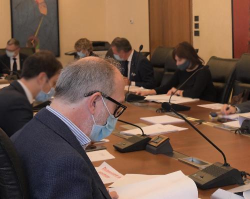 Il vicegovernatore del Friuli Venezia Giulia con delega alla Salute Riccardo Riccardi, in una foto d'archivio