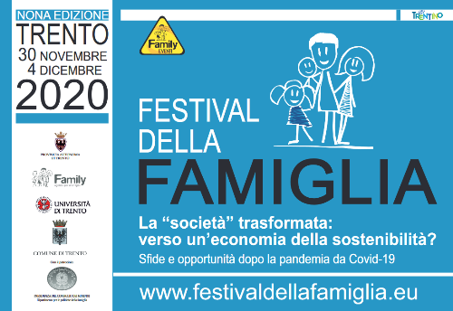 la locandina del Festival, tratta dal sito Internet www.trentinofamiglia.it