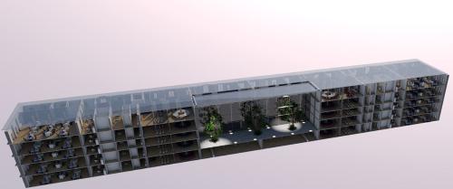 Il rendering del progetto "Porto vecchio"