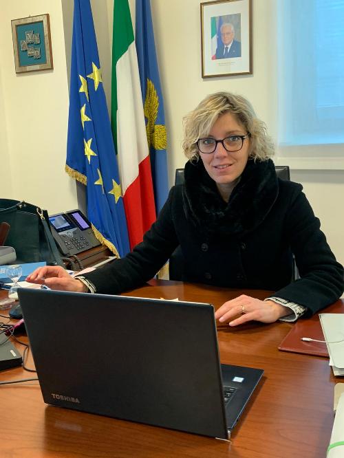 L'assessore regionale alle Finanze, Barbara Zilli.