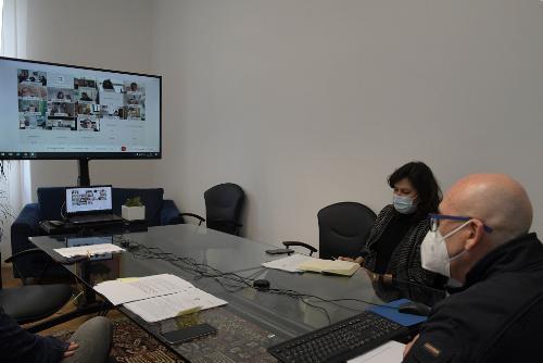 Un altro momento della videoconferenza dedicata alle concessioni demaniali balneari.